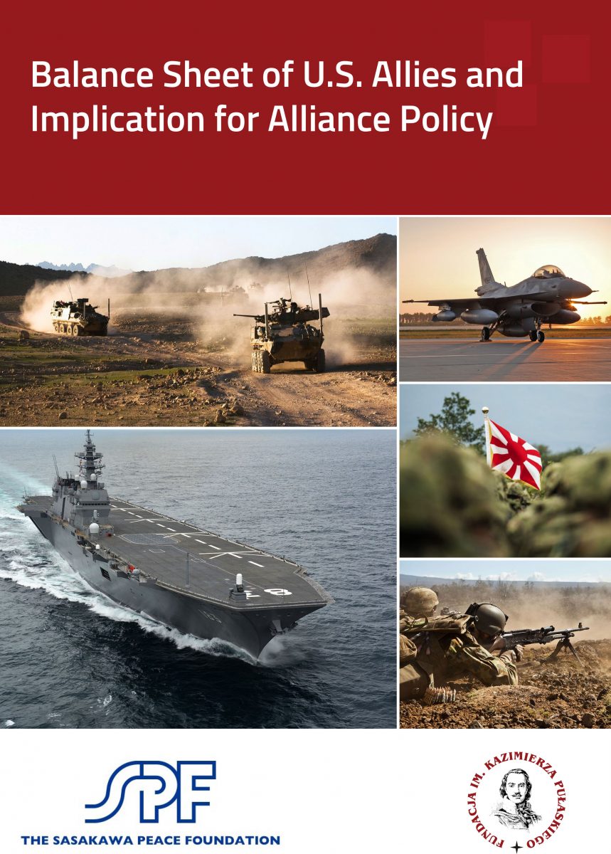 Balance Sheet of U.S. Allies and Implication for Alliance Policy